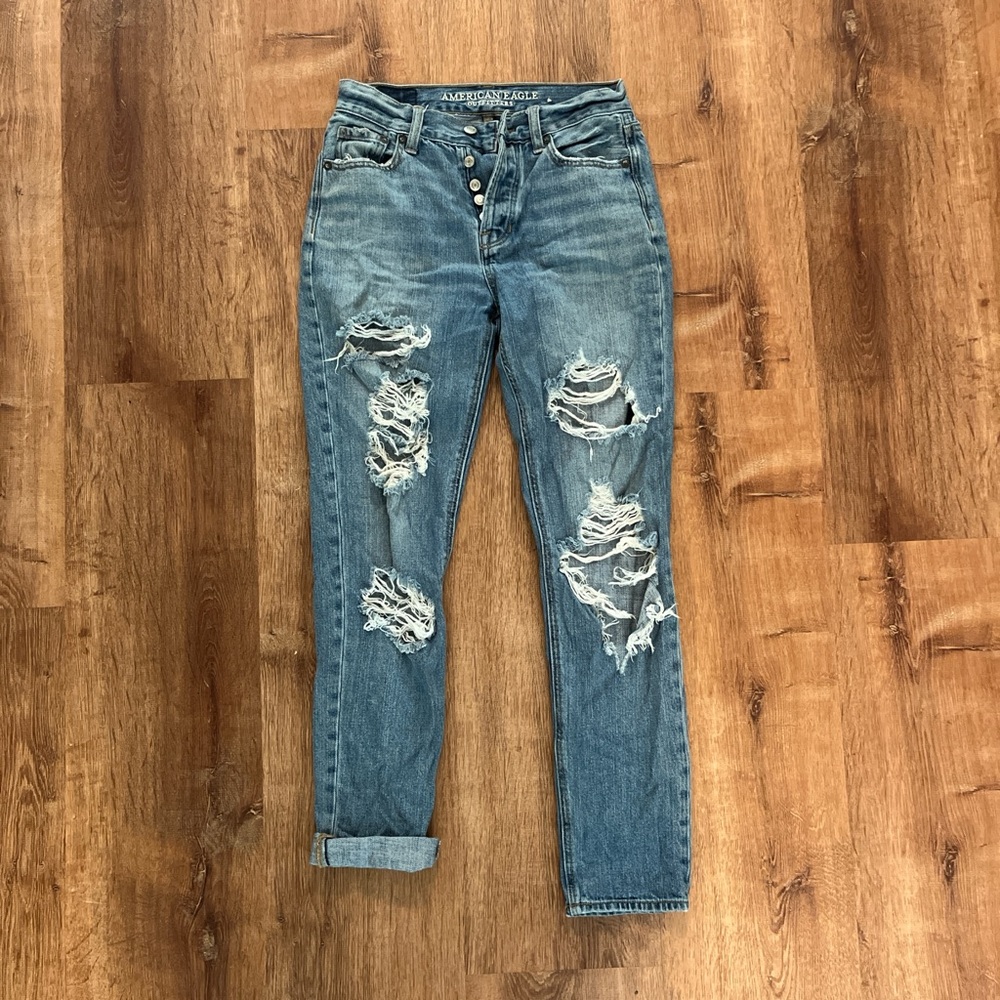 Ripped American Eagle Jeans